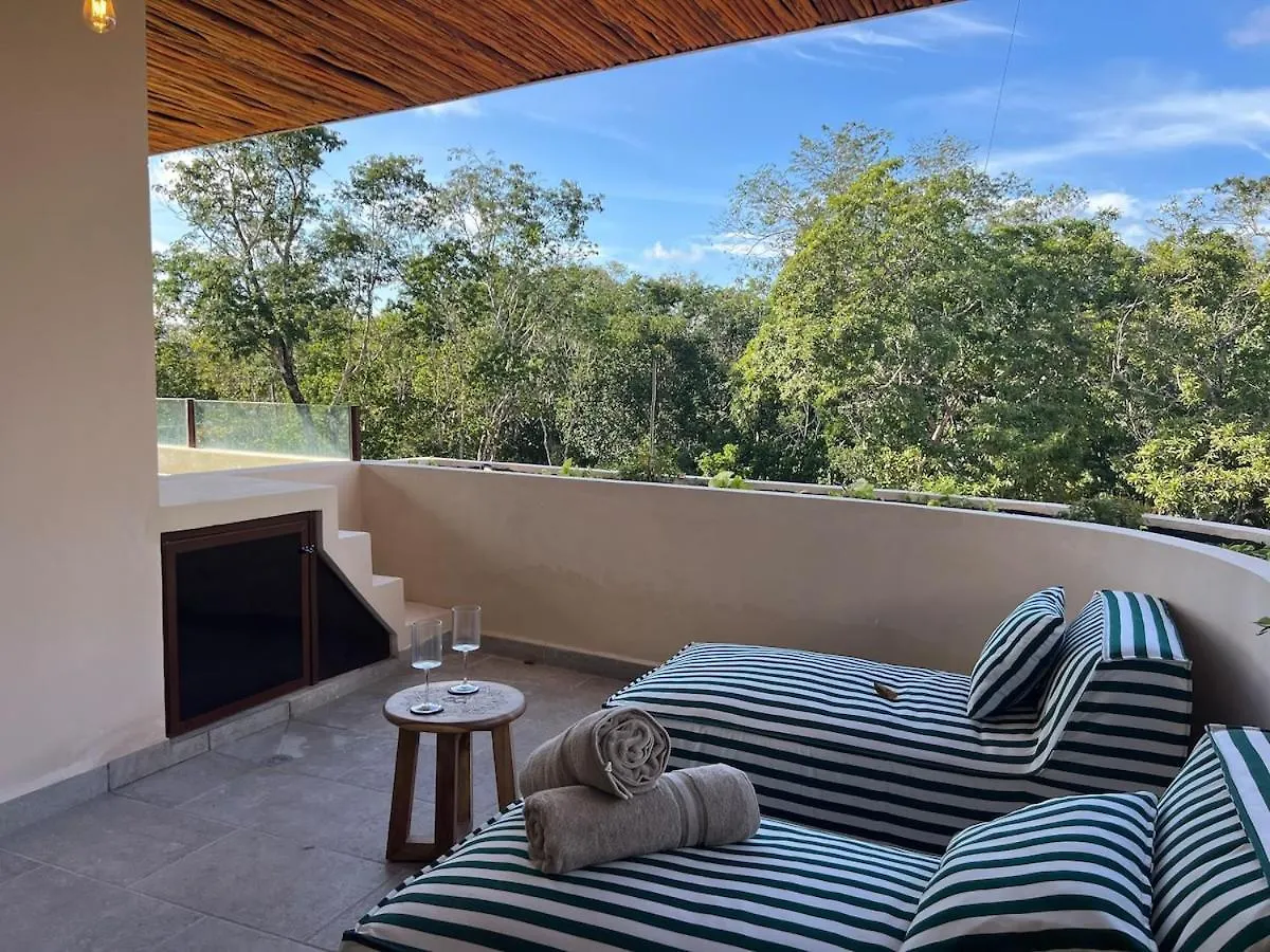 Lägenhet Charming Boutique Condo Jungle Views Private Pool Tulum